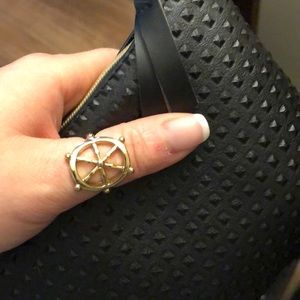 2 Rings! Anchor and Midi Star Ring